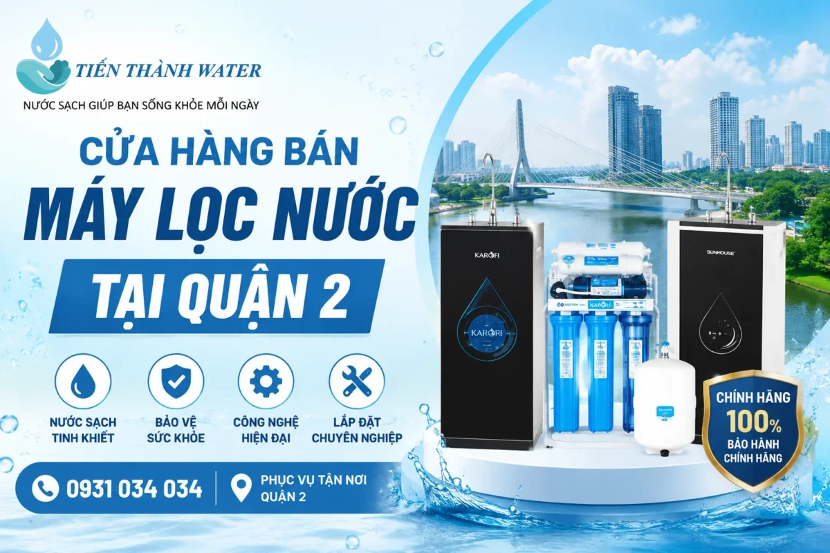 Cửa hàng bán máy lọc nước tại Quận 2