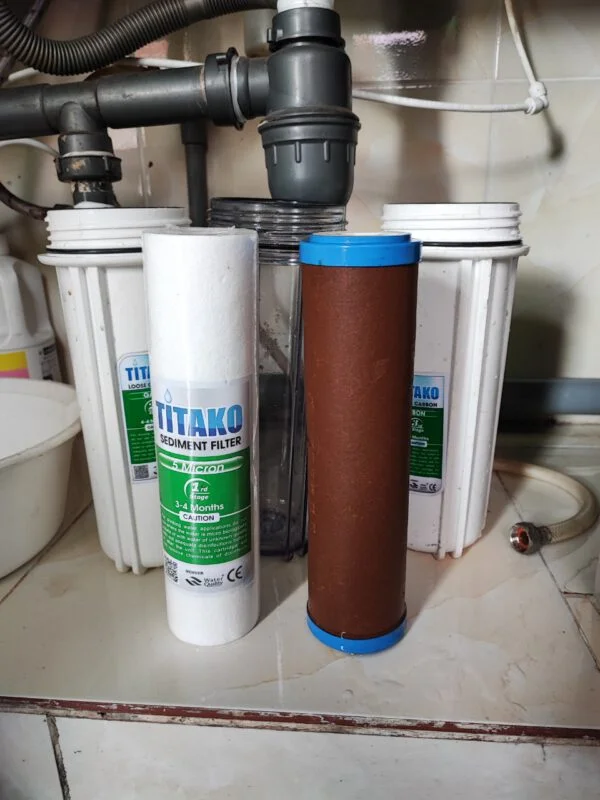 Dịch vụ thay lõi lọc nước tại nhà quận 2 của Tiến Thành Water
