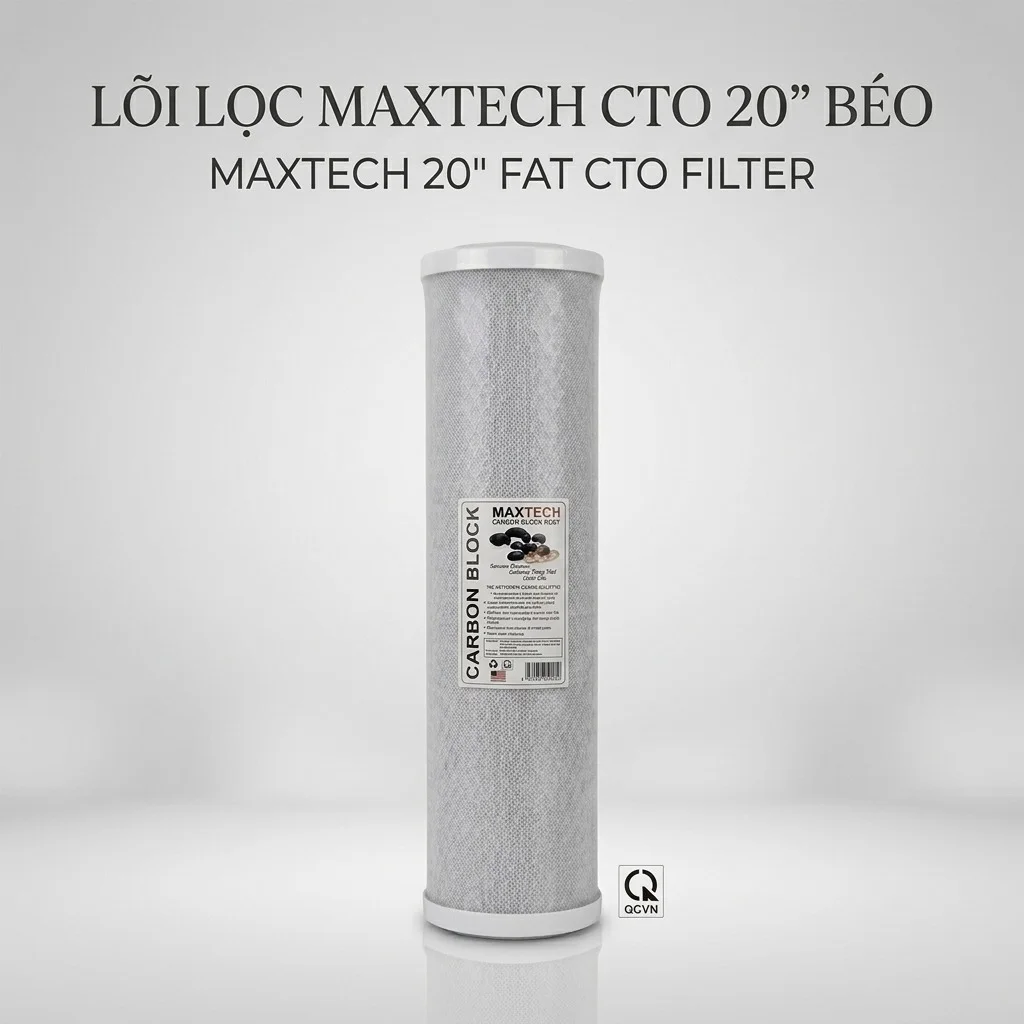 Giới thiệu lõi lọc CTO 20 Inch