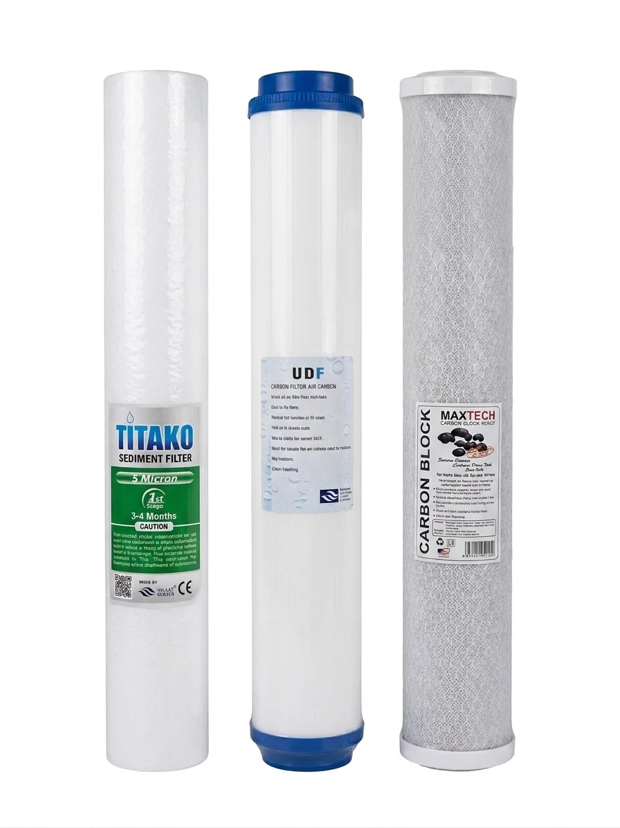 Giới thiệu về bộ 3 cấp lọc Bigblue 20 inch
