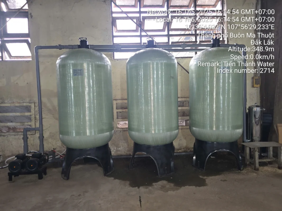 Lắp đặt hệ thống lọc nước công nghiệp Tiến Thành Water