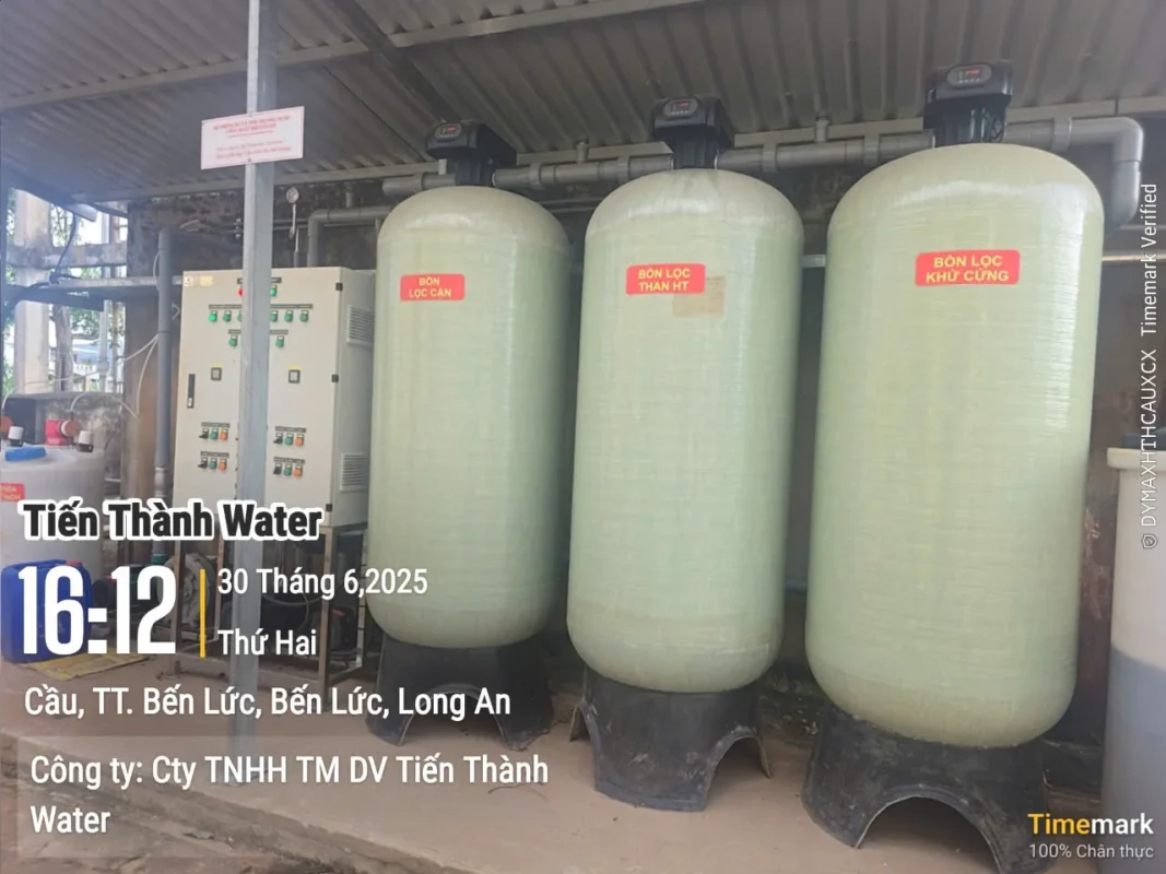 Thi công lắp đặt hệ thống lọc nước công nghiệp công suất lớn