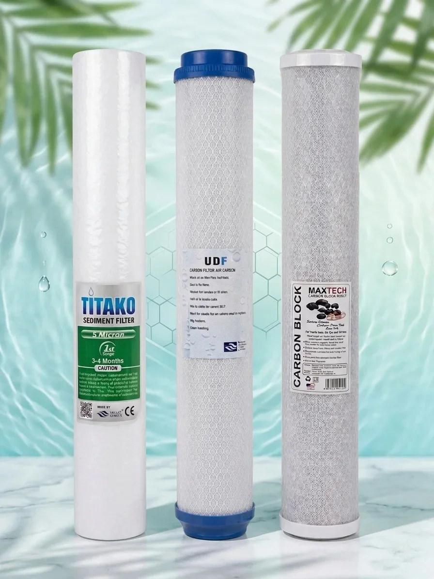 Ứng dụng của bộ 3 lõi lọc Bigblue 20 Inch