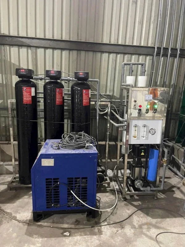 Bàn giao hệ thống lọc nước RO 500L/H cho khách hàng tại Gò Vấp