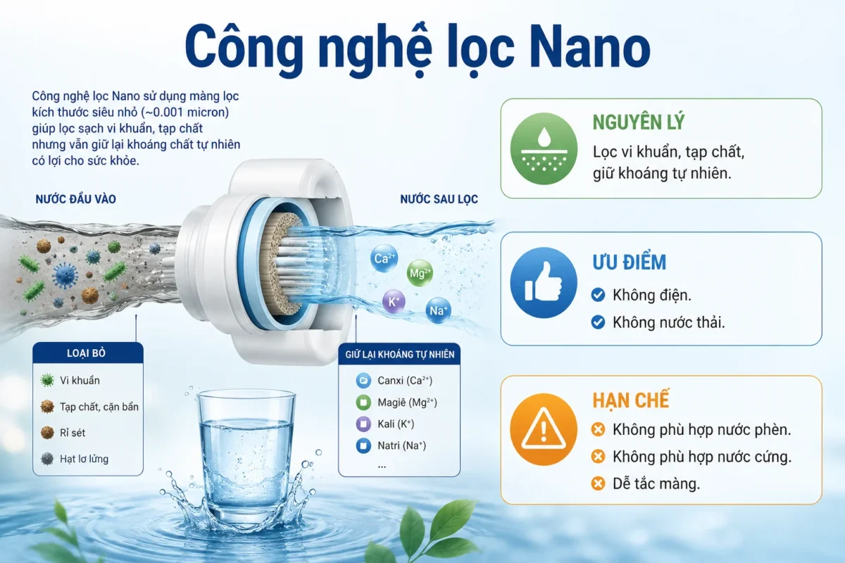 Công nghệ lọc Nano
