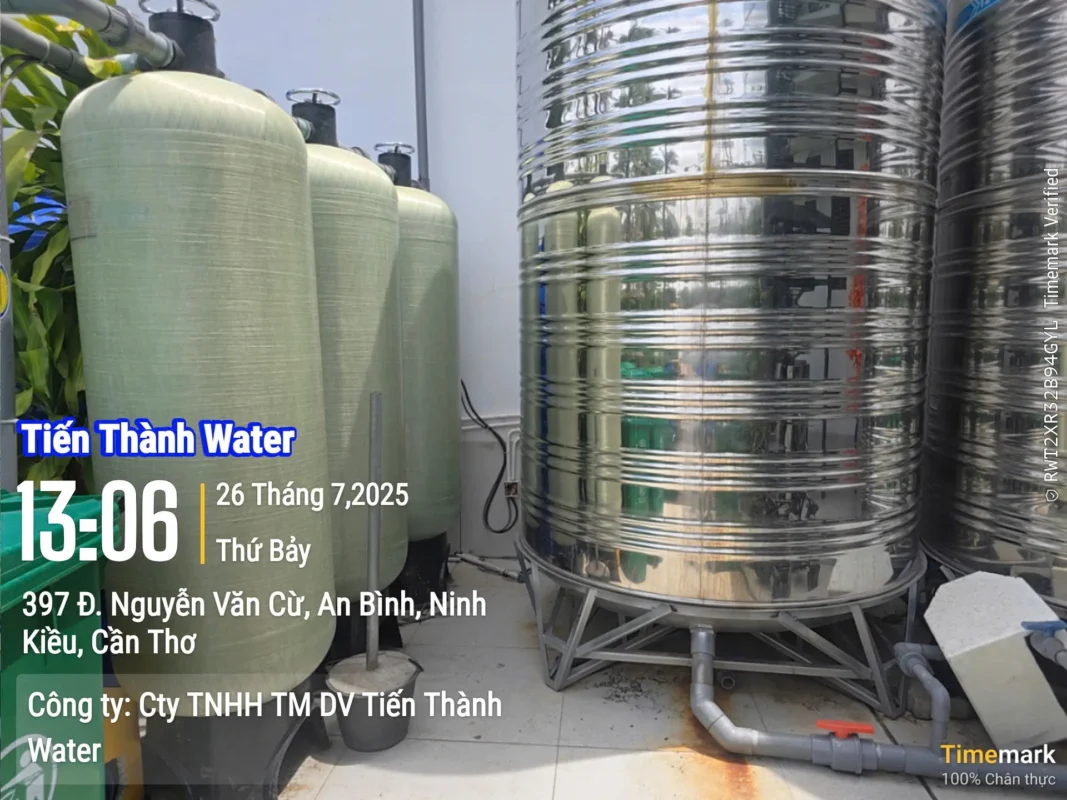 Dây chuyền lọc nước đóng chai 3000L/H