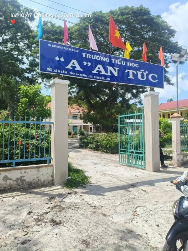 Dự án lọc nước tại Dự án lọc nước tại Trường Tiểu học "A" An Tức, huyện Tri Tôn, tỉnh An Giang