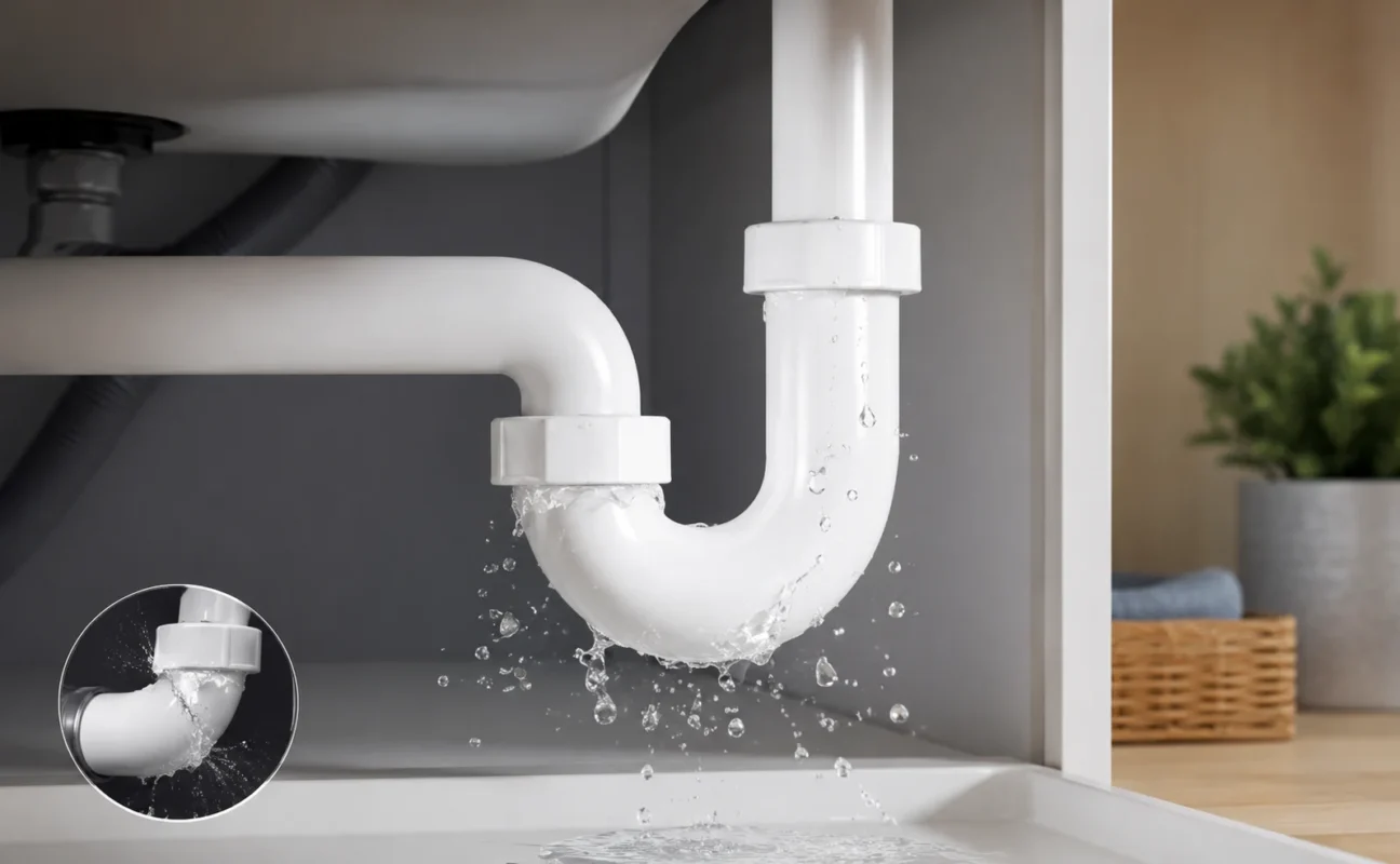 Đường ống nước bị rò rỉ