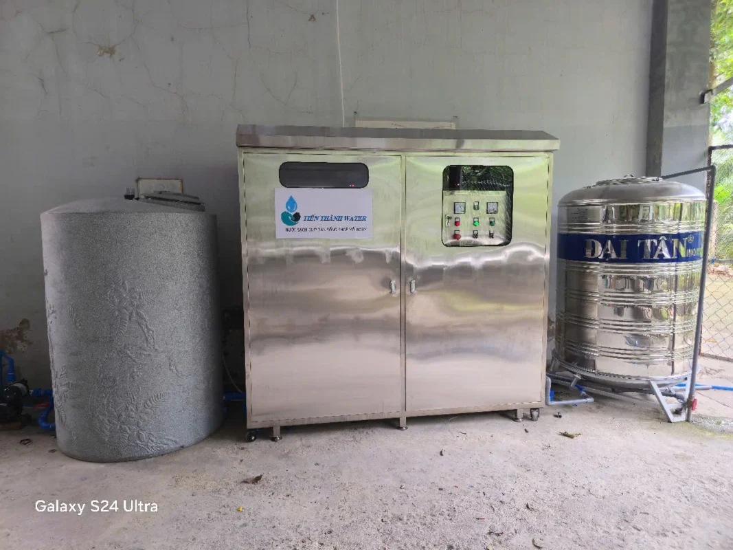 Hệ thống lọc nước đóng chai công suất 1000L/H