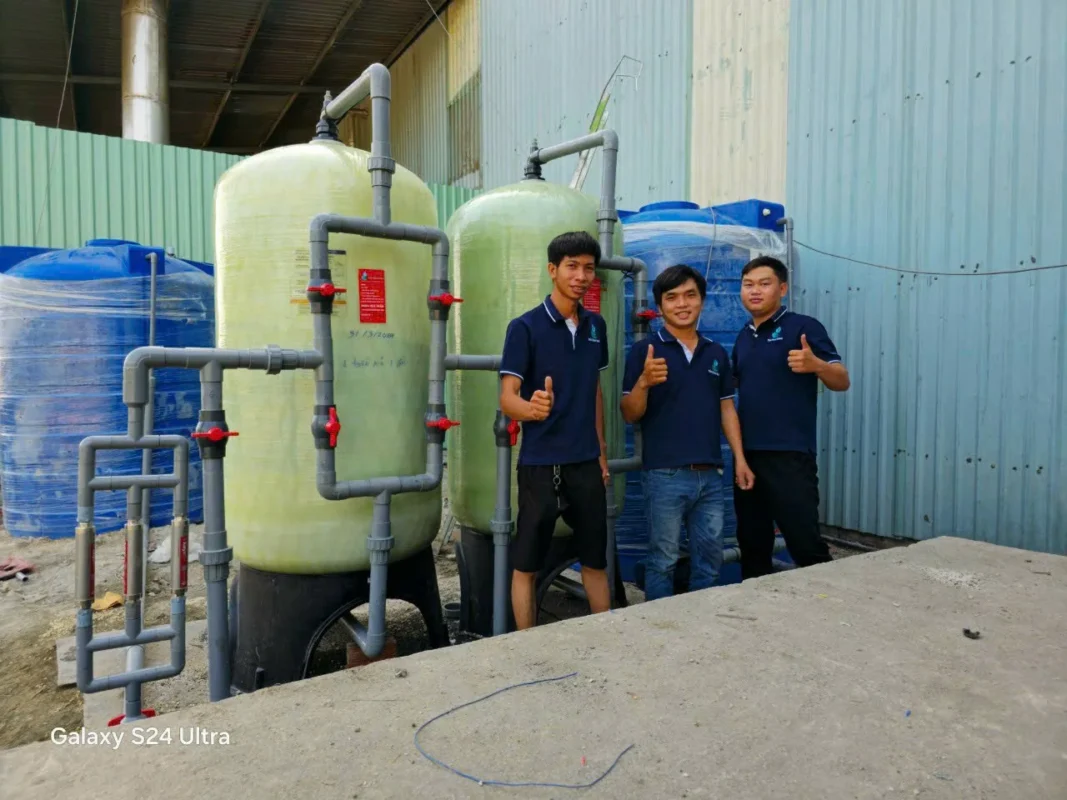 Hệ thống lọc nước đầu nguồn tại Xuân Lộc Đồng Nai