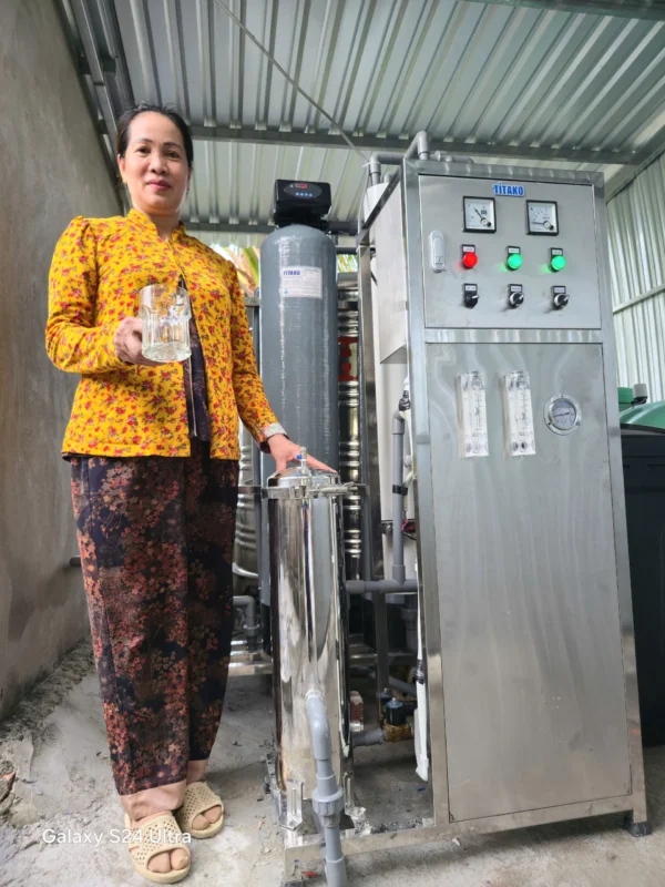 Hệ thống lọc nước đóng chai 500L/H