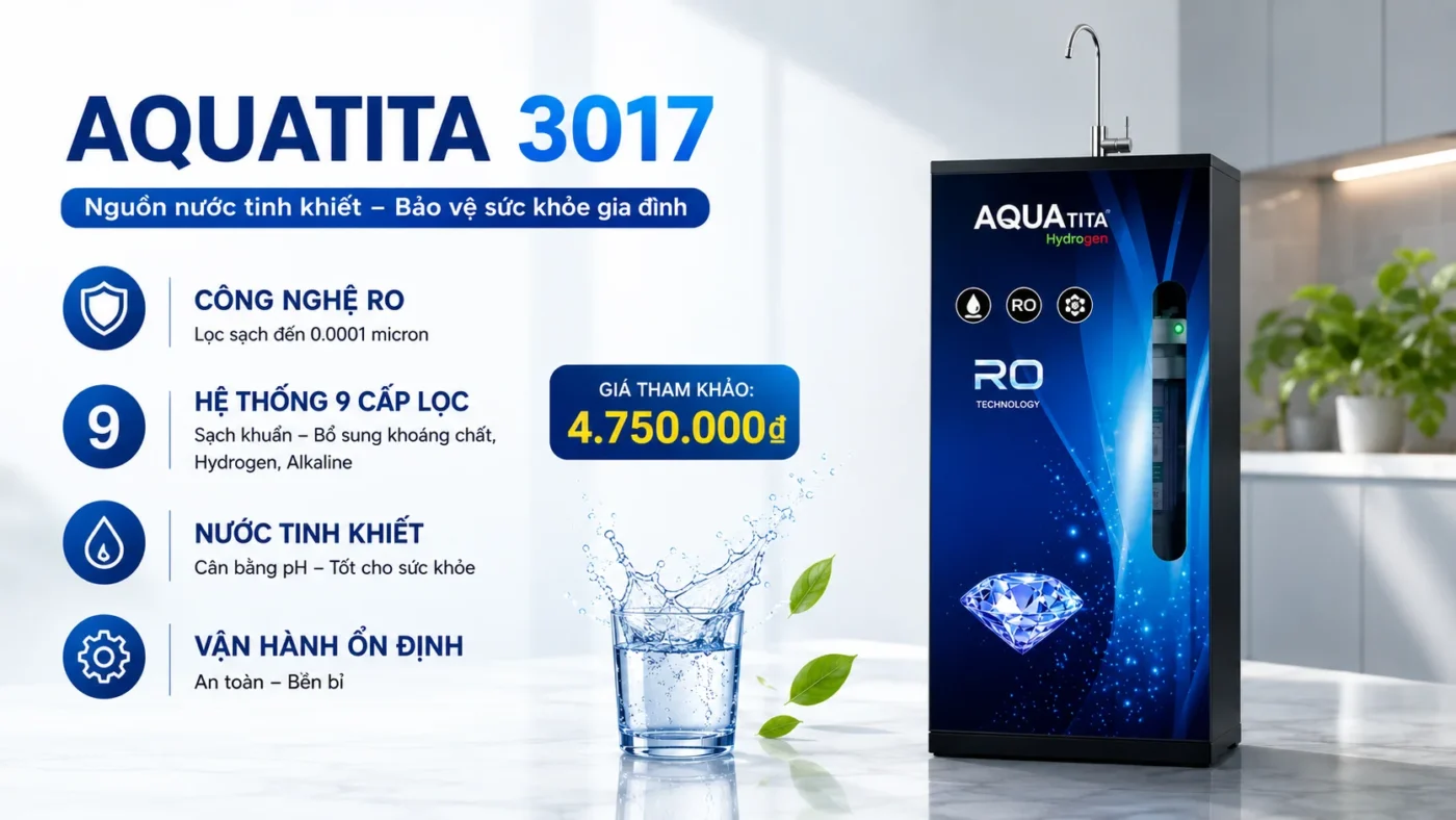 Máy lọc nước Aquatita 3017