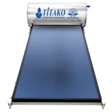 Máy nước nóng năng lượng mặt trời tấm phẳng chịu áp 200L Titako