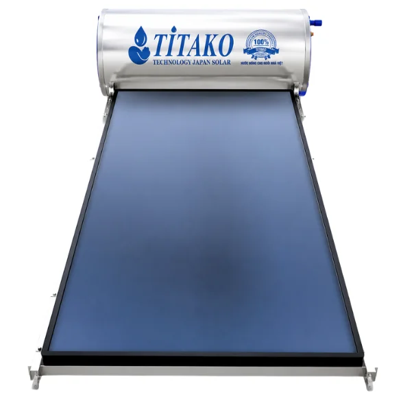 Máy nước nóng năng lượng mặt trời tấm phẳng chịu áp 200L Titako