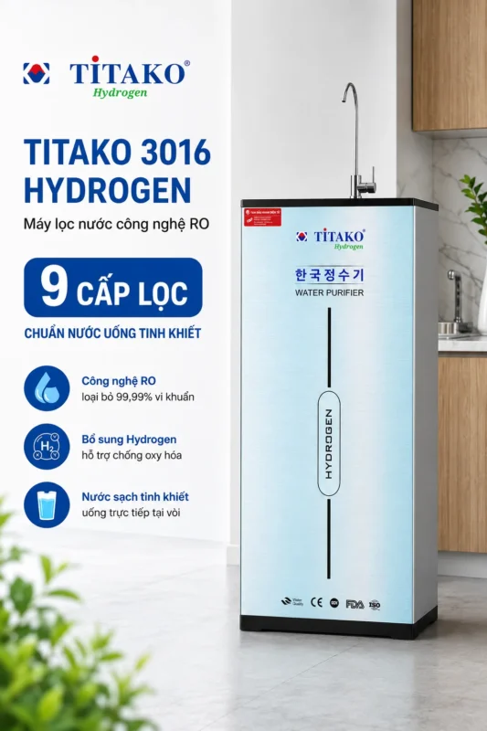 Sử dụng máy lọc nước
