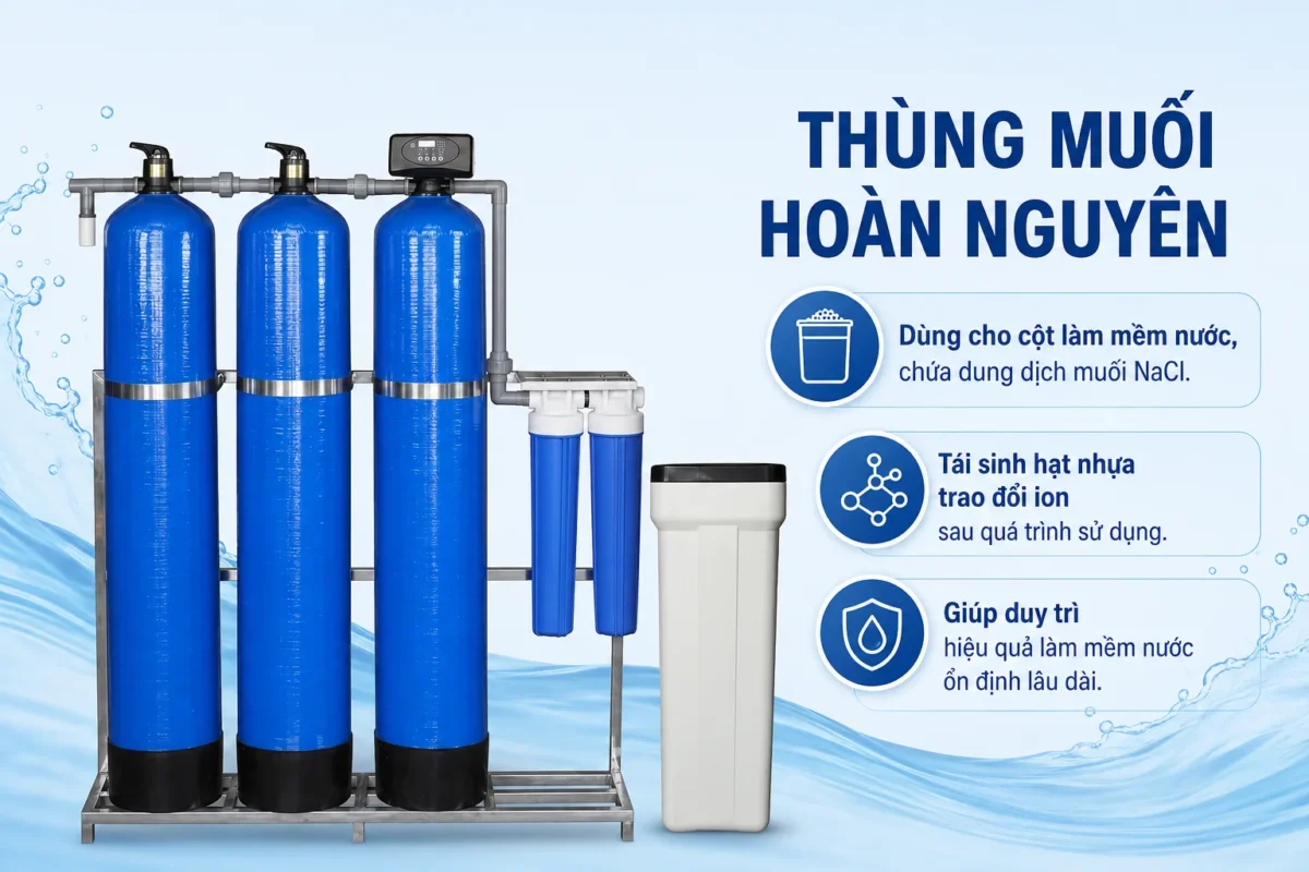 Thùng muối hoàn nguyên
