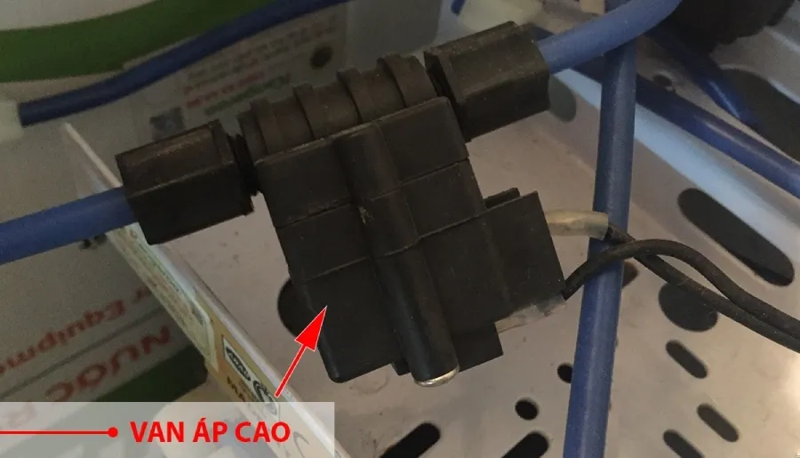 Van áp cao bị hỏng