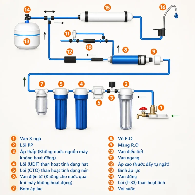 Tổng quan về máy lọc nước RO