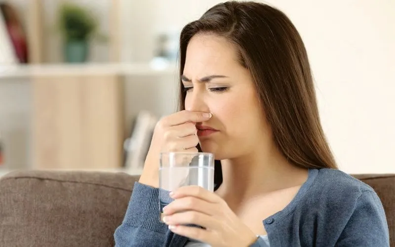 Nước có mùi trứng thối
