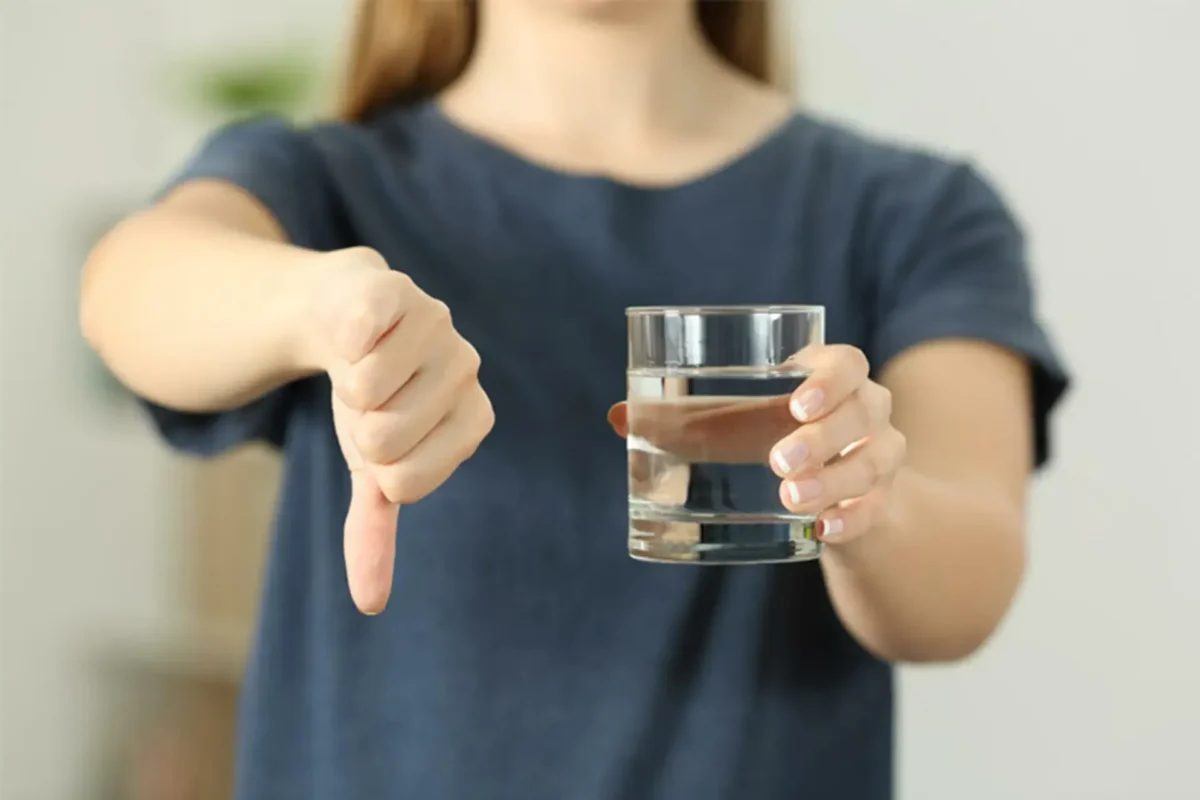 Nước lọc có mùi lạ