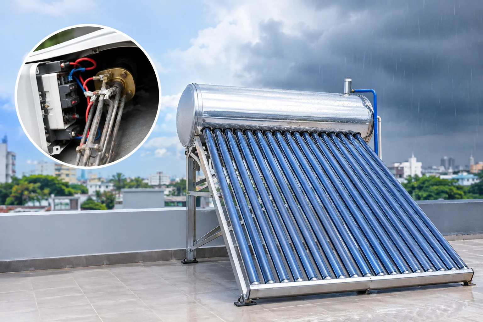 Bộ hỗ trợ nhiệt bằng điện không hoạt động