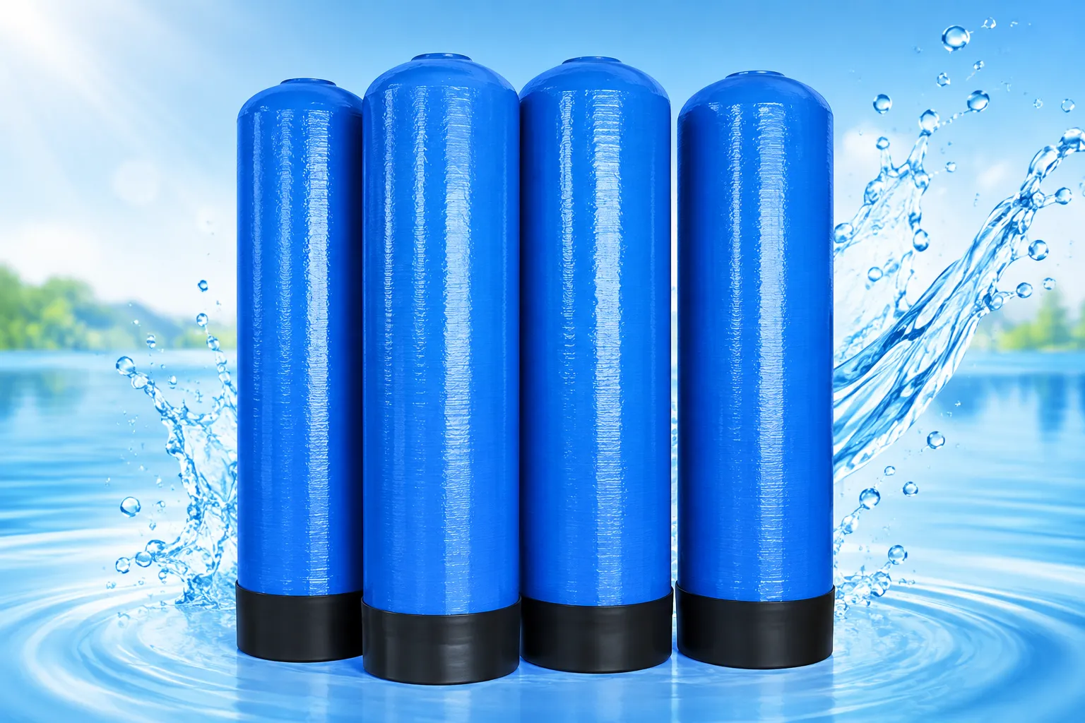 Cấu tạo cột lọc Composite 1252