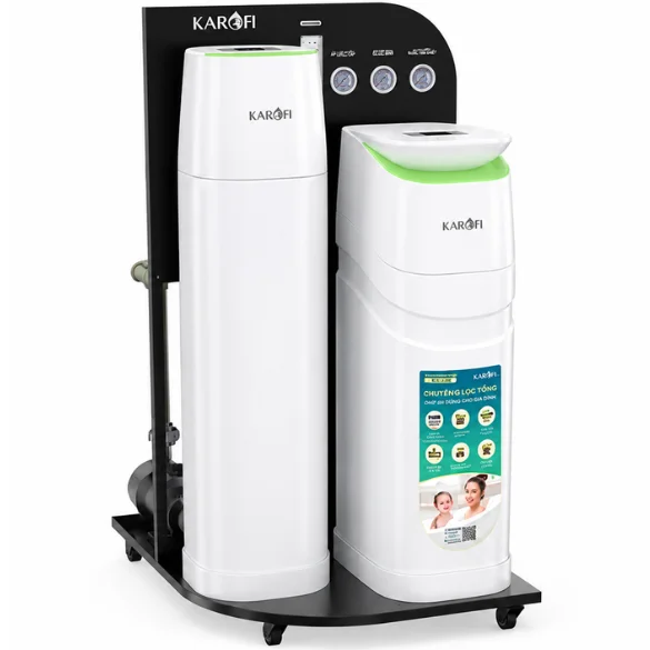 Lọc tổng đầu nguồn Karofi KTF-888 mặt nghiêng