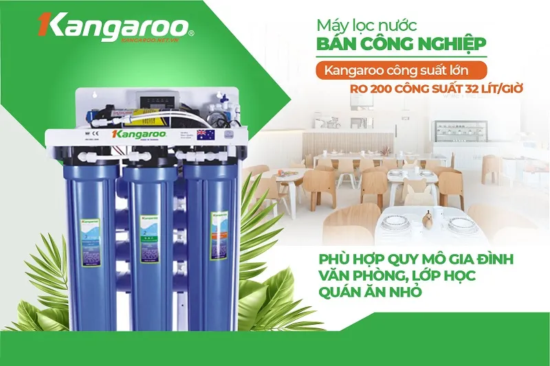 Máy lọc nước Kangaroo bán công nghiệp