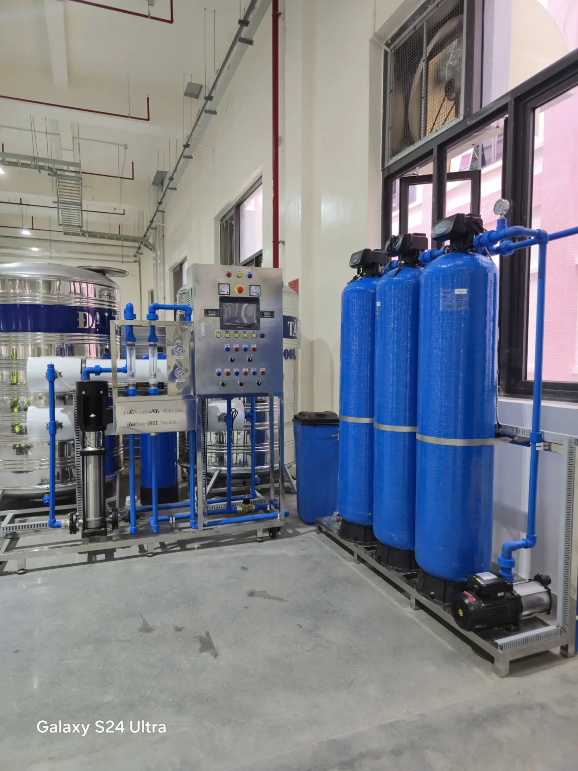 Sử dụng hệ thống lọc nước công nghiệp