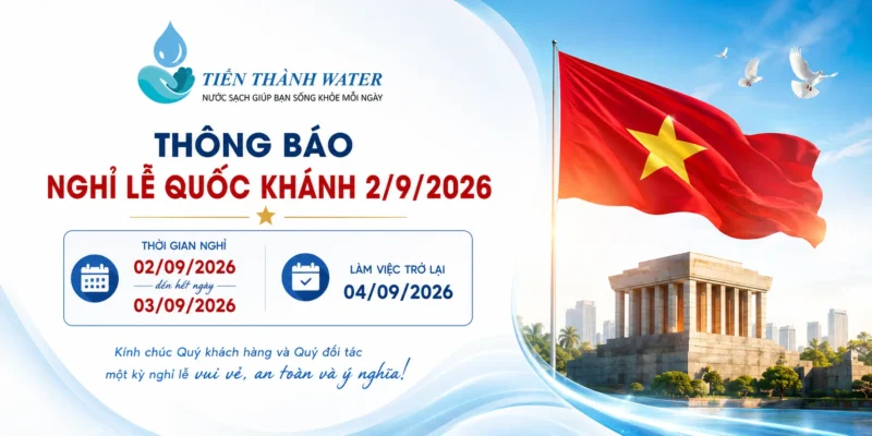 Thông báo nghỉ lễ quốc khánh 2/9/2026