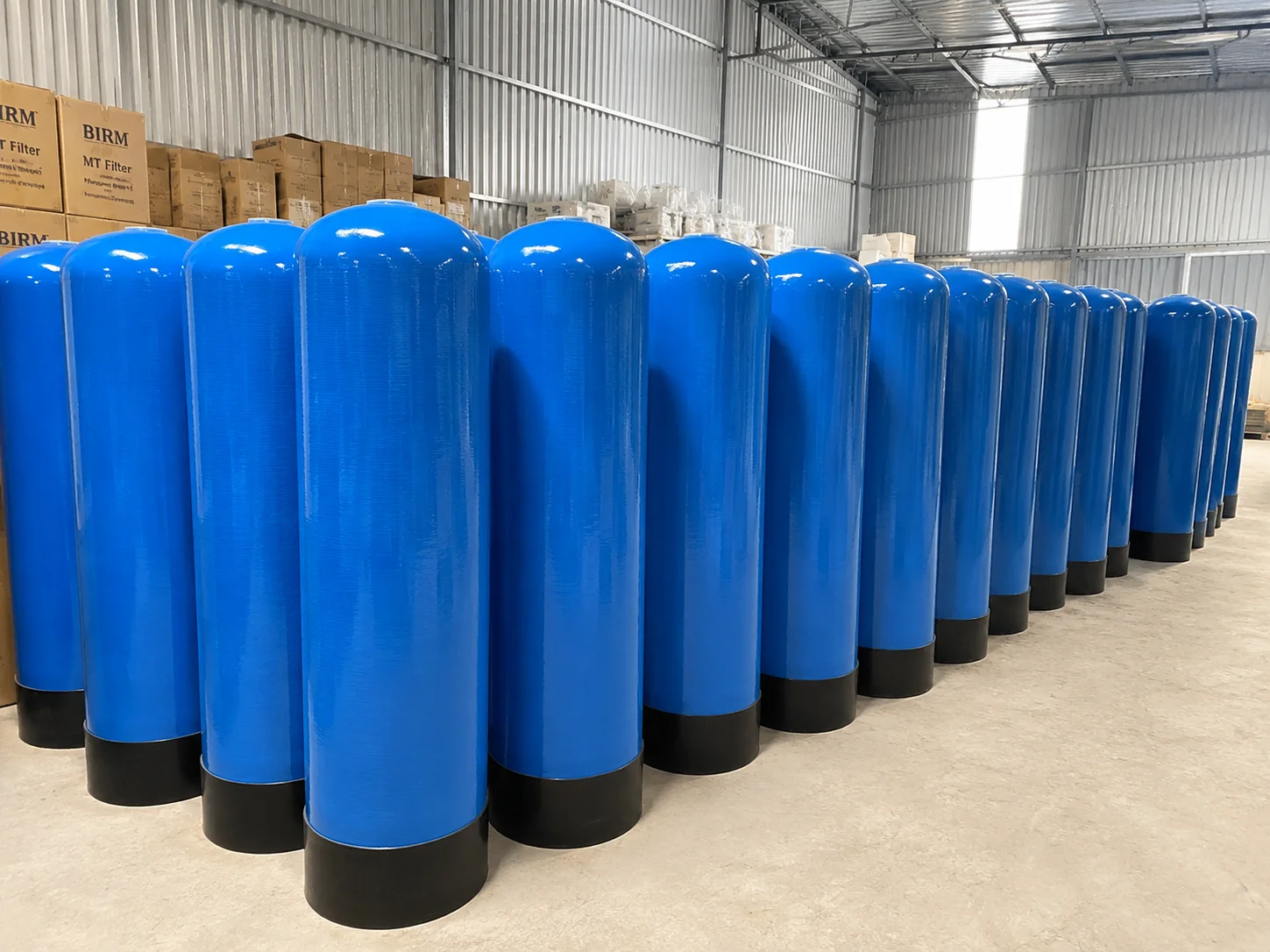 Ứng dụng cột lọc Composite 1354