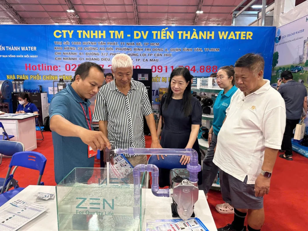 Vận hành máy bơm thực tế