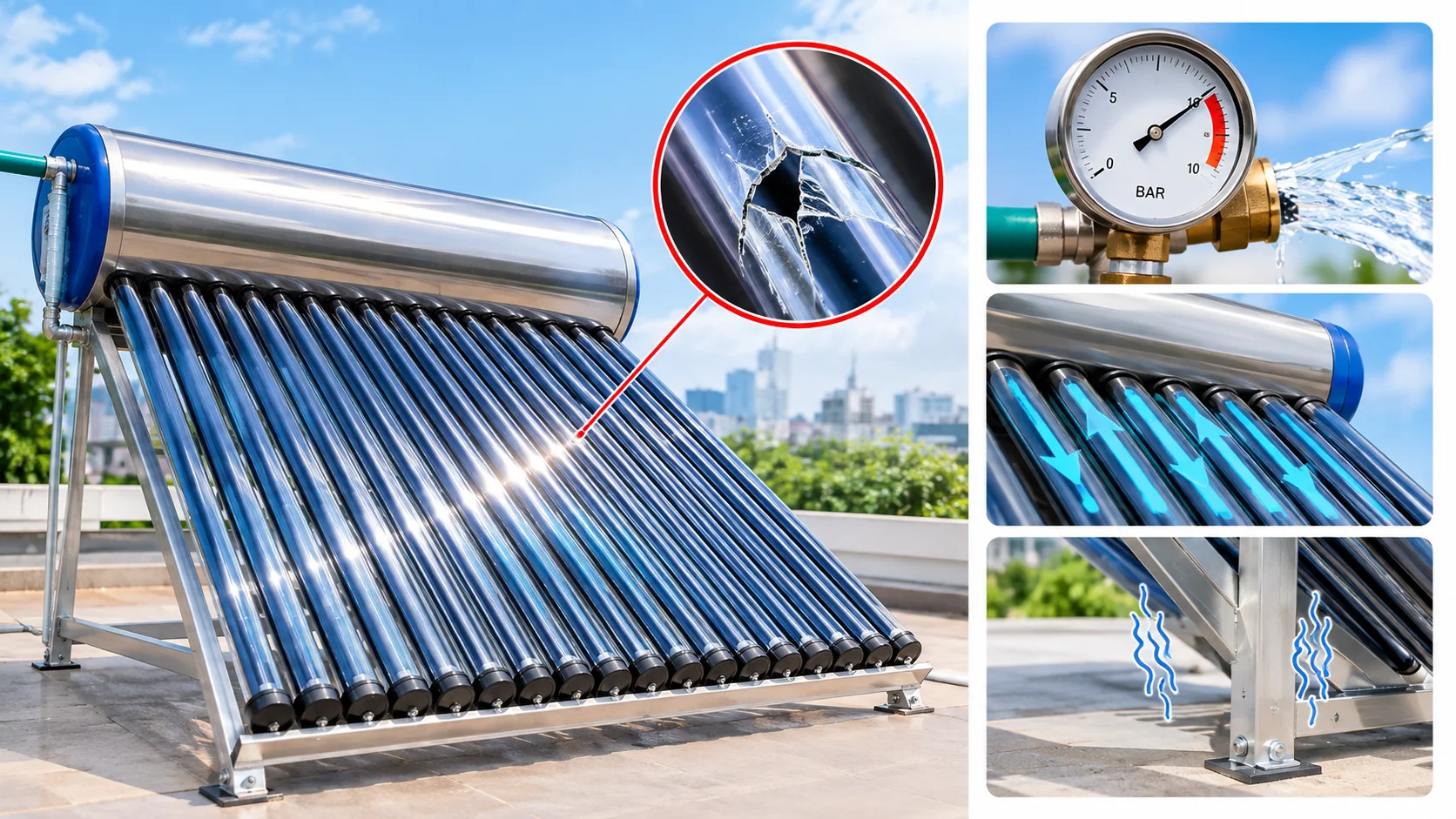 Áp lực nước vượt quá giới hạn