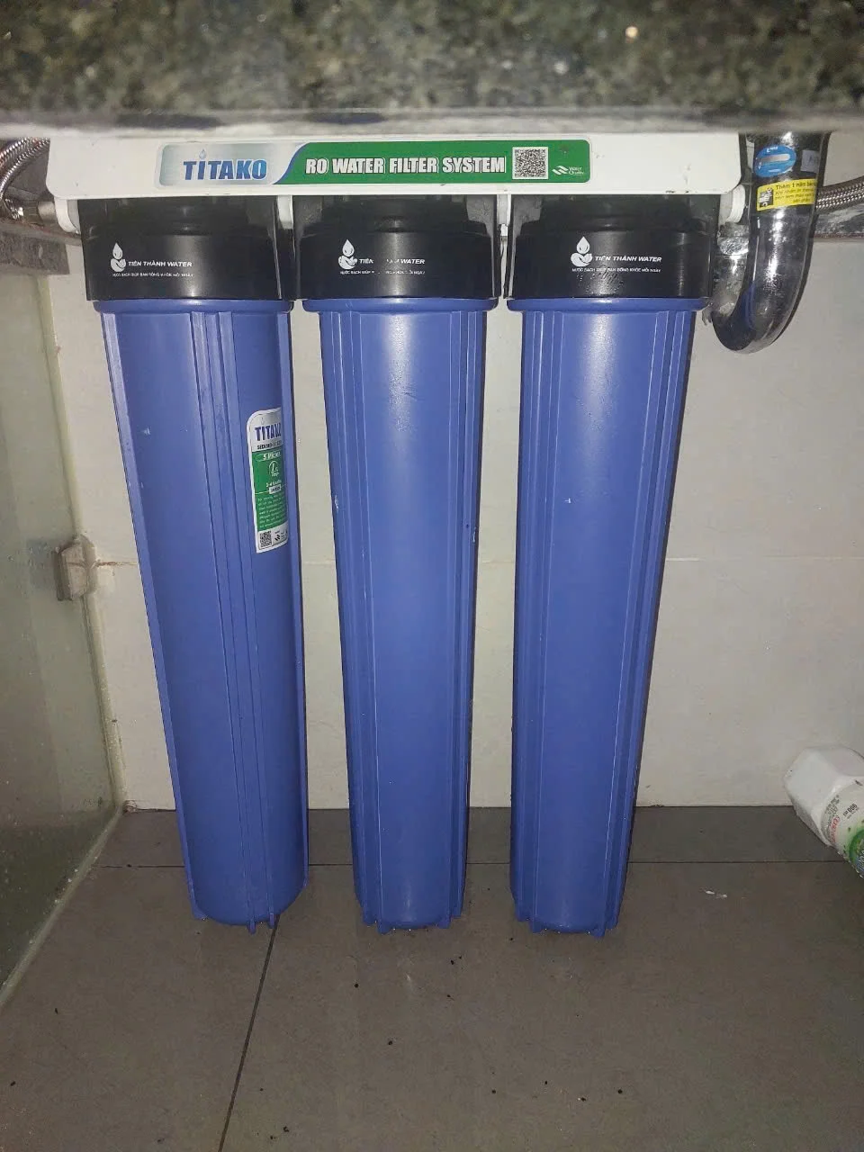 Các vị trí lắp đặt bộ lọc nước sinh hoạt