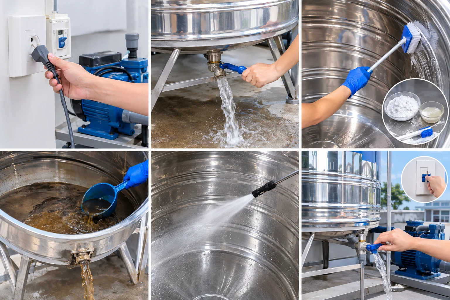 Cách vệ sinh bồn nước Inox 304