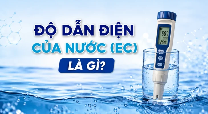 Độ dẫn điện của nước là gì?