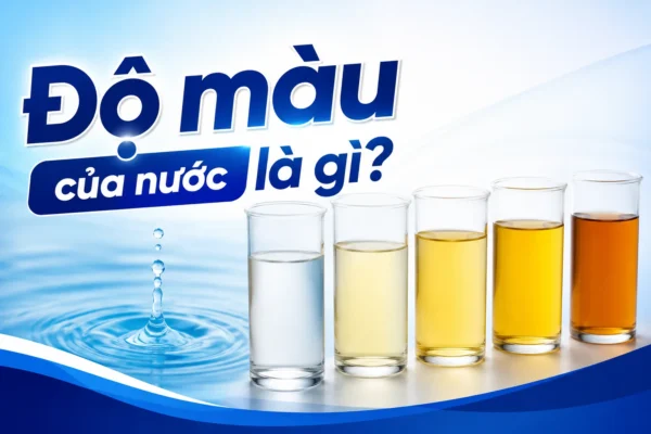 Độ màu của nước là gì? Nguyên nhân và cách xử lý