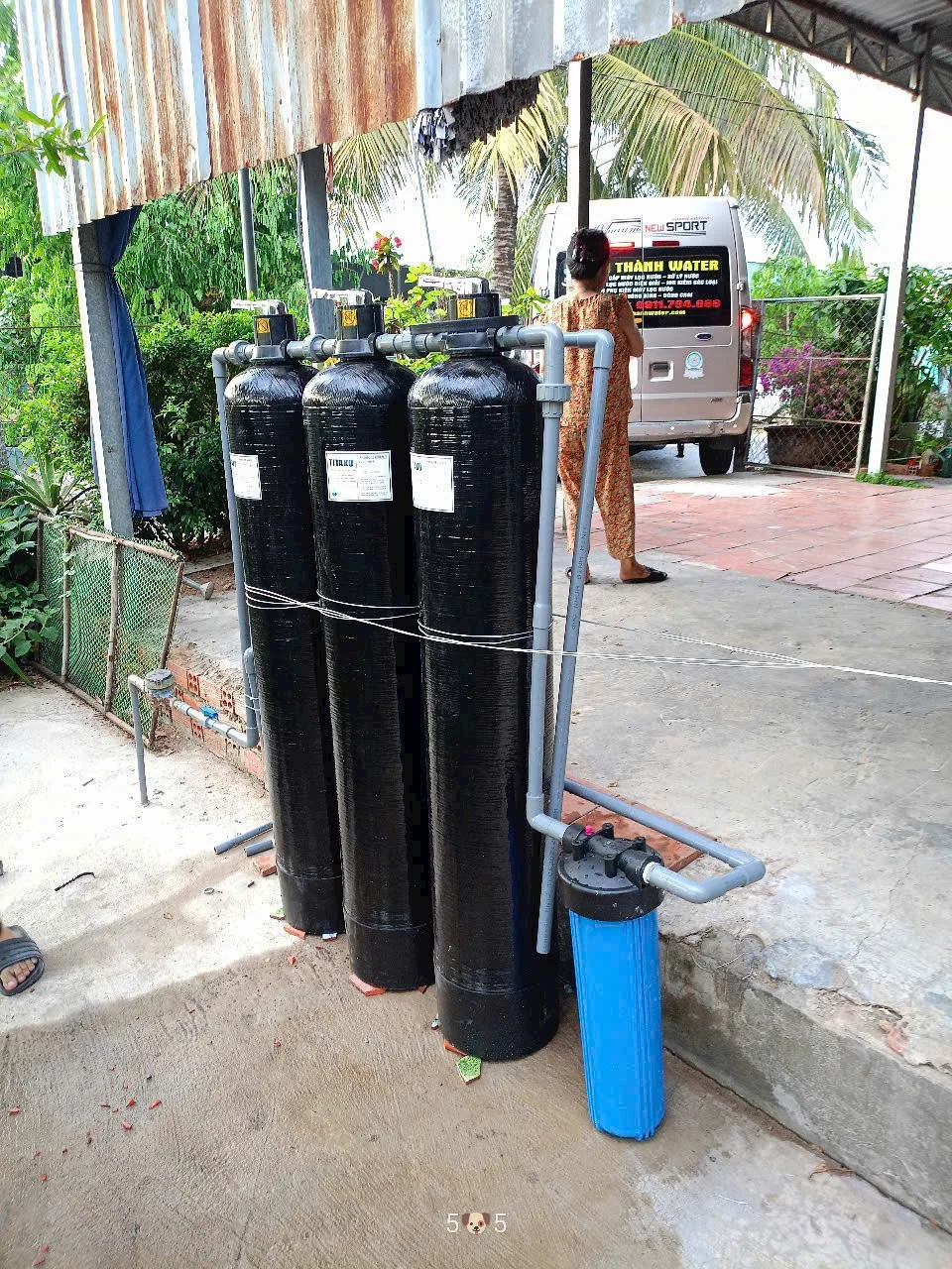 Hệ thống 3 cột lọc