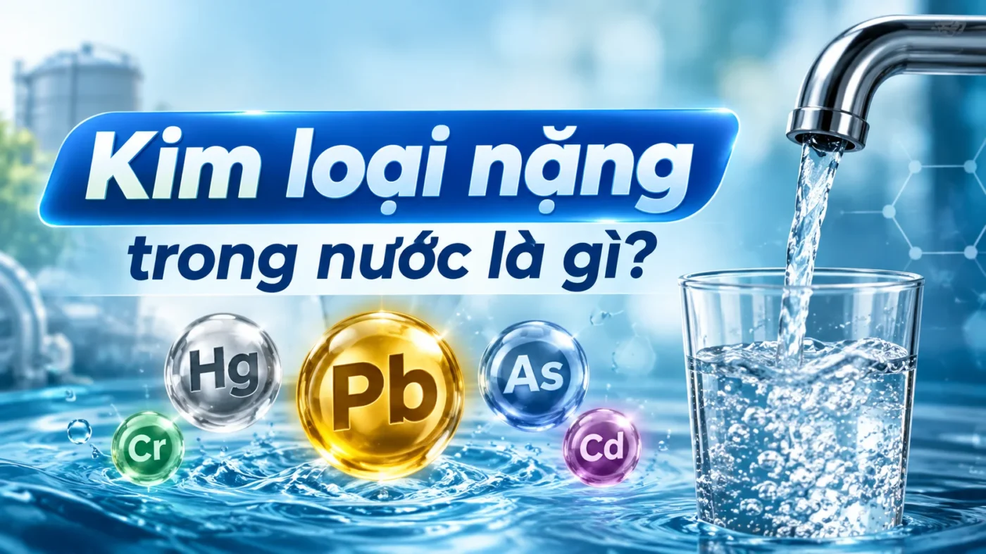 Kim loại nặng là gì? Tác hại và cách xử lý trong nước