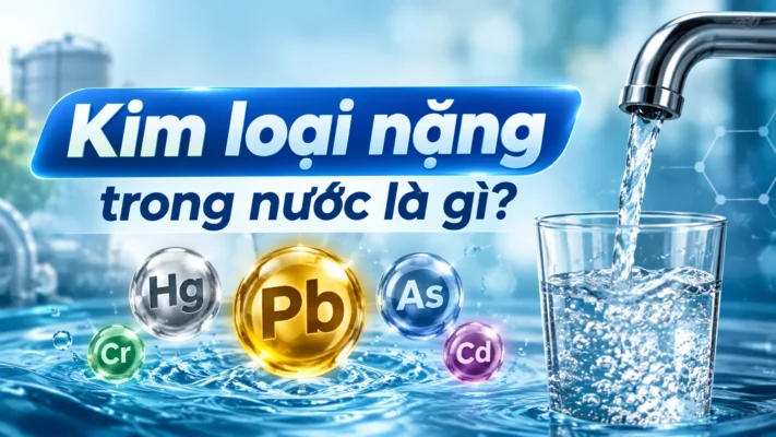 Kim loại nặng trong nước là gì? Tác hại và cách xử lý