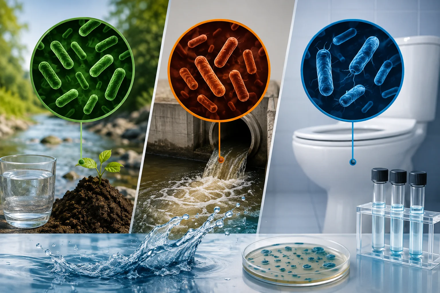 Phân loại nhóm Coliform