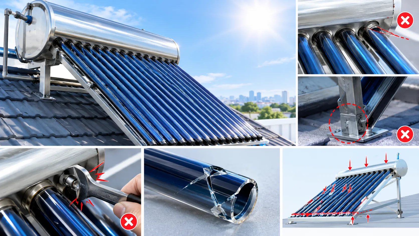 Sai sót trong thiết kế và lắp đặt kỹ thuật