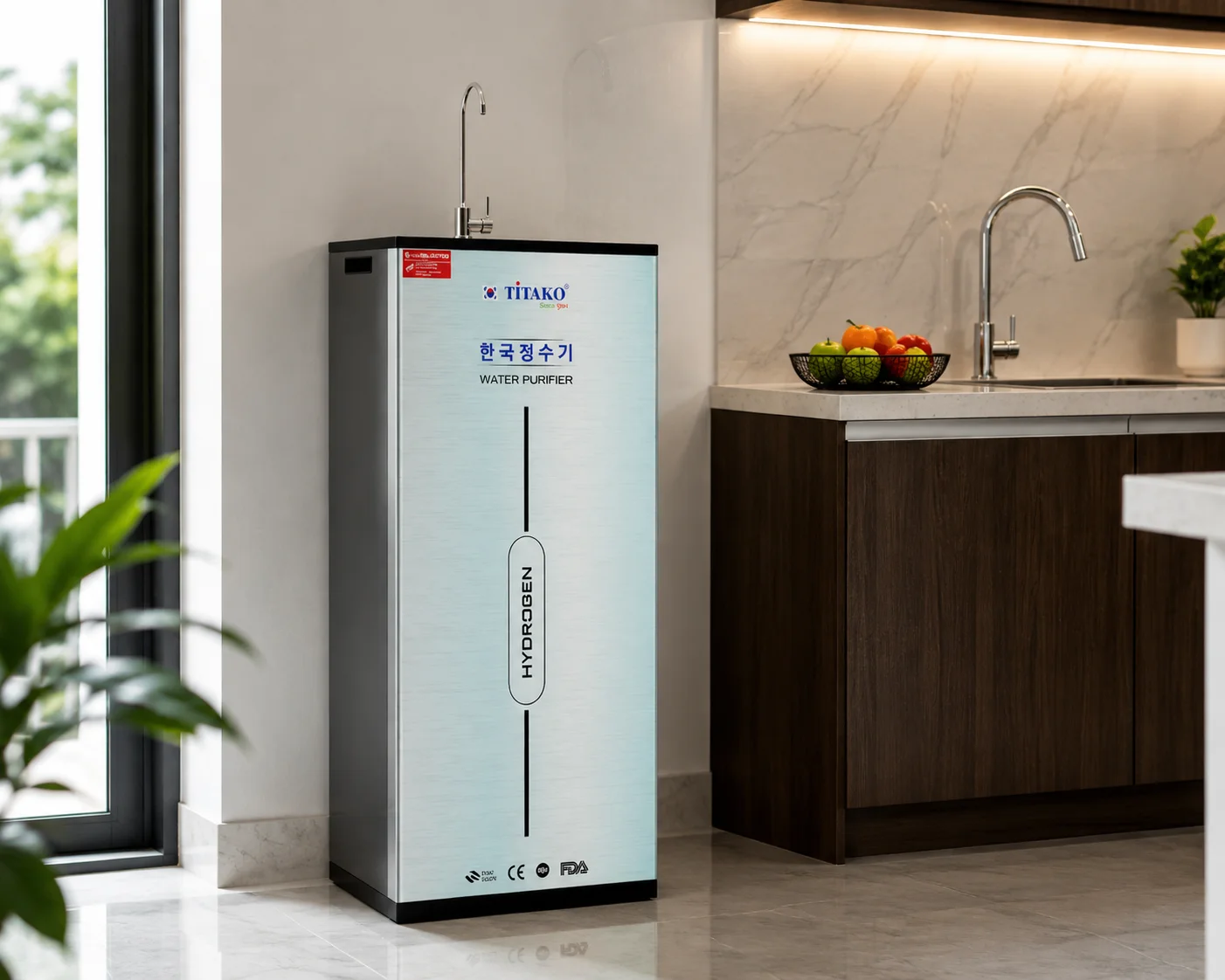 Sử dụng máy lọc nước RO có tích hợp lõi kiềm