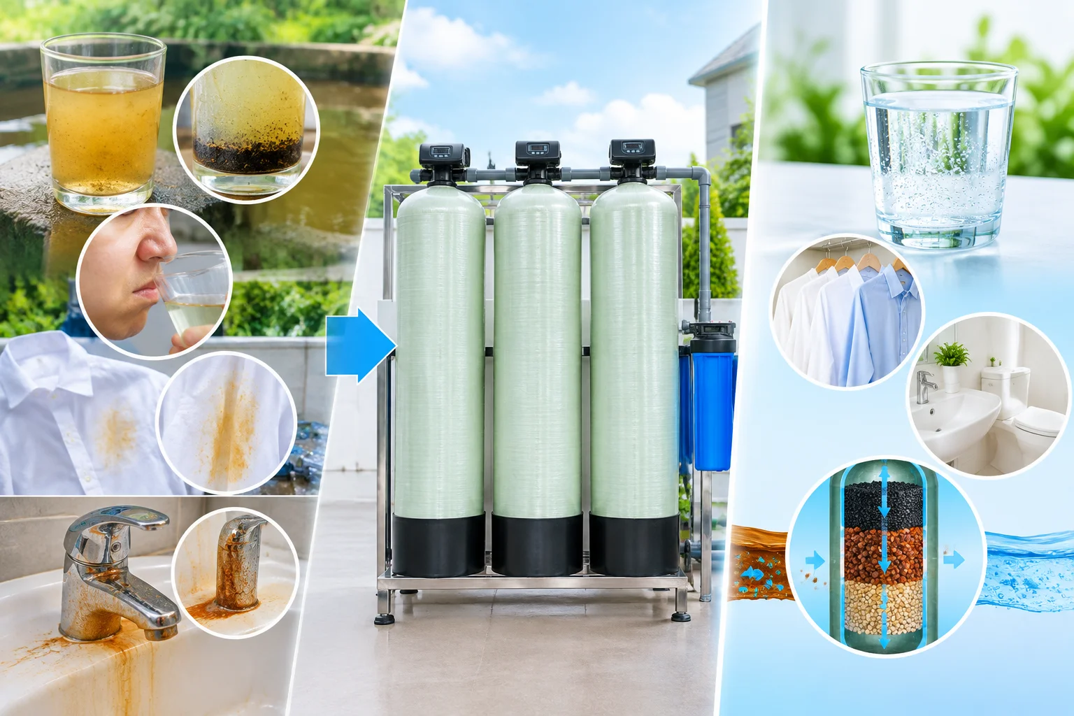 Tại sao cần sử dụng hệ thống lọc phèn