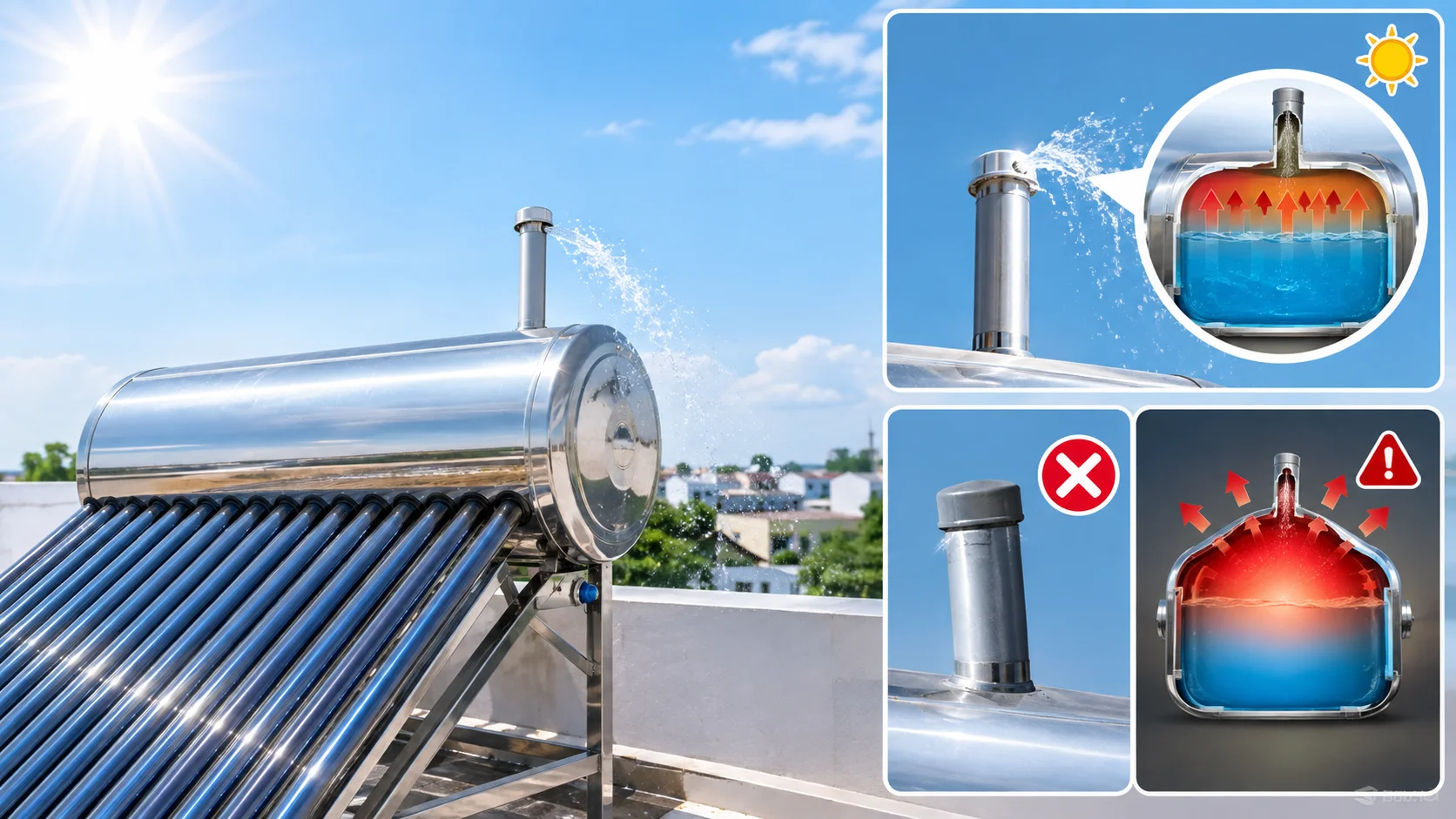 Trào ngược từ ống thông hơi