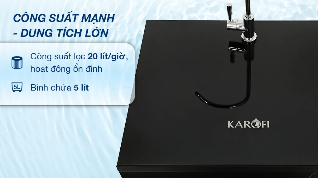 Công suất lọc 20L/H