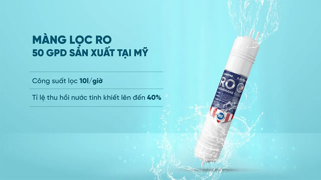 Màng lọc RO sản xuất tại Mỹ
