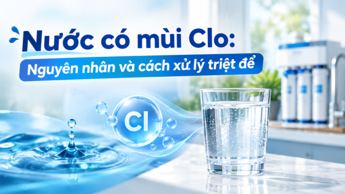Nước có mùi Clo: Nguyên nhân và cách xử lý triệt để