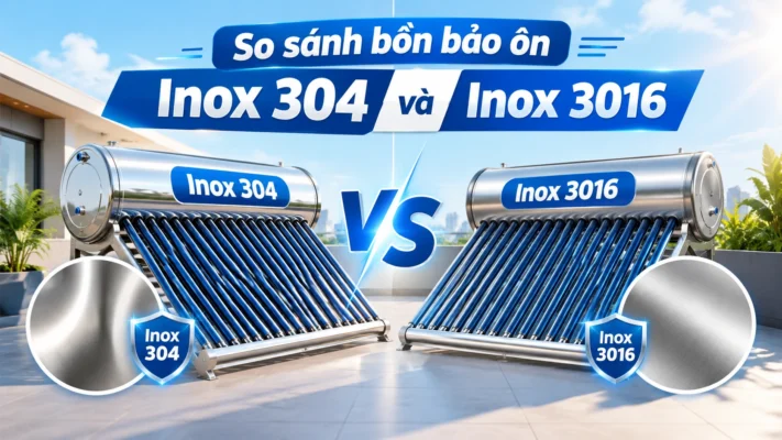So sánh bồn bảo ôn Inox 304 và 316