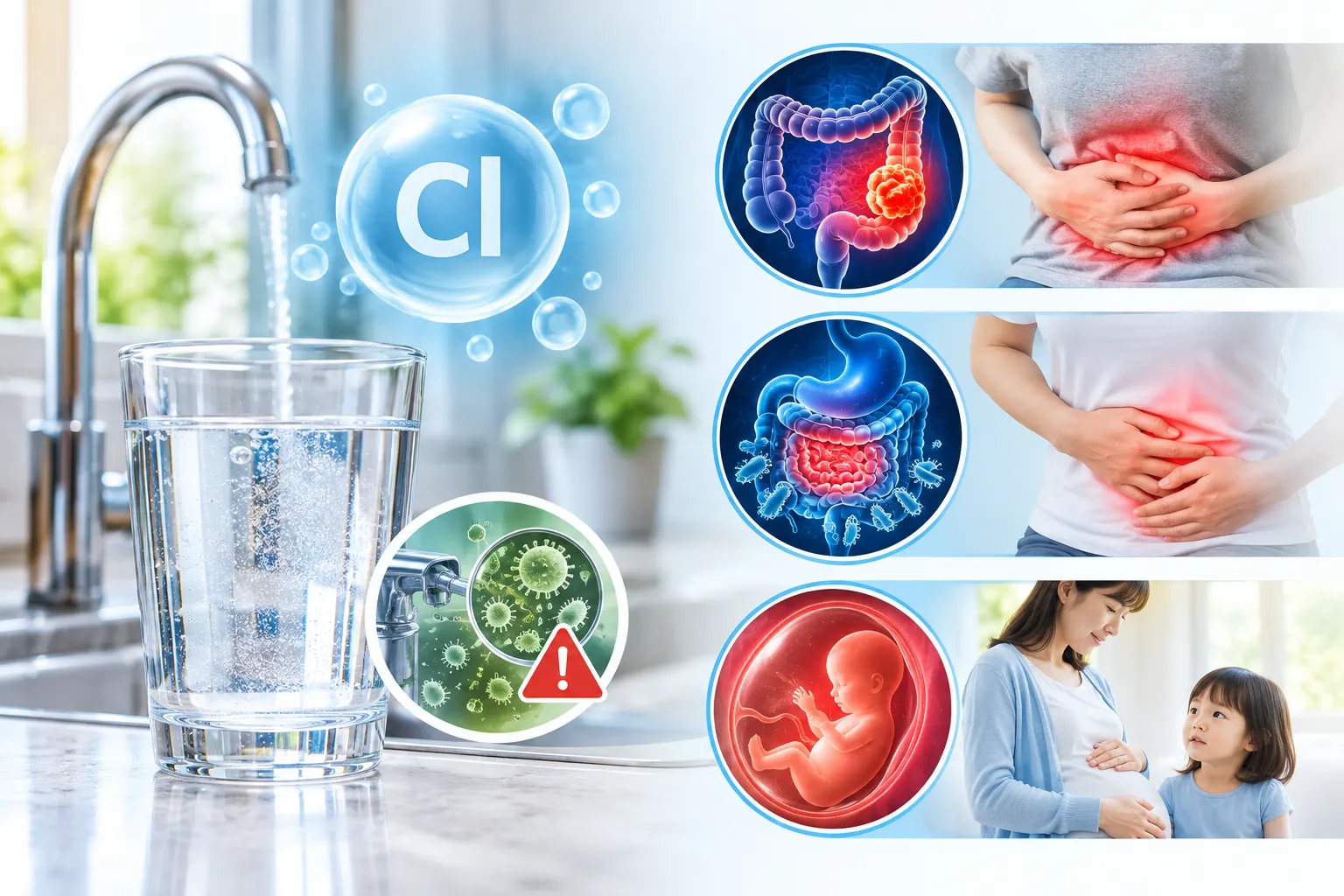 Tác hại khi sử dụng thuốc nhiễm Clo
